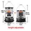 AMOCHO Kerosene HeatersIndoor/Outdoor Kerosene Stove Lightweight Portable Mini BurnerNon Electric Emergency Space Heaterswith Storage Bagfor Heating, Cooking, Warming view 4