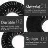 UPKOCH Gas Stove Burner Plates 2 Pack 5.11 Inch Stainless Steel Heat Diffuser Rings for Even Flame Distribution Adjustable Flame Control Suitable for Home Kitchen and Restaurants view 4