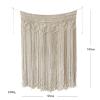 Bannr Blanket Queen Size Hand-Woven Tapestry Living Room Window Wall Hanging Divider Drape Travel Pillows (Color : A, Size : 90x180cm) view 2