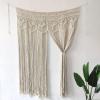 Bannr Blanket Queen Size Hand-Woven Tapestry Living Room Window Wall Hanging Divider Drape Travel Pillows (Color : A, Size : 90x180cm) view 4