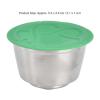 LANGshaw Reusable Coffee Capsule Cup Harmless Stainless Steel Coffee Capsule Filter Compatible For Dolce Gusto Coffee Machine Accessories leisurely view 2