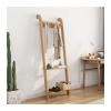 LXBAMKEA Coat Rack Stand Clothes Rack Stand, Floor Standing Double Bottom Storage Rack, Portable Hall Entryway Bedroom Furniture, Keep Garment Shoe Book Handbag Organised view 1