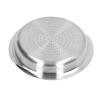 LANGshaw Refillable Coffee Pod Reusable Coffee Powder Capsule Stainless Steel With Brush Spoon Compatible For Senseo HD7801 HD6592 leisurely view 4