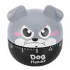 Fdit Mechanical Kitchen Timer, Dog Shape, 60-Minute Manual Wind view 1