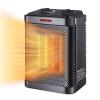 Space Heater for Indoor Use, 1500W PTC Ceramic Heater with Thermostat, Small Space Heater 2S Rapid Heating, 3 Modes, Electric Portable Heater with Safety Protection for Bedroom, Quiet Office view 1
