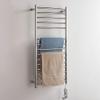 MSUDGH Wall Mounted Electric Towel Warmer with Built in Thermostat, 15 Bars Electric Warming Towel Rack and Drying Rack for Home Bathroom (1) (1) (2) view 4