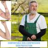 Janmercy 9 Pairs Elder Skin Protector Sleeves Thin Skin Arm Sleeve Bruise Protective from Abrasions Tear Sun Exposure Compression Bruising Arm Protective for Men Women view 2