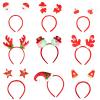 Medsarar Deer Christmas Headband, Christmas Decoration and Gifts Christmas Headbands for Toddler Girls Christmas Decor Headband Adult view 2