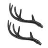 ABOOFAN 2PCS Reindeer Horns Halloween Christmas Hair Hoop DIY Supply Deer Antlers Party Cosplay Costume Props 5.5 x 7 Inch view 2