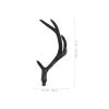 ABOOFAN 2PCS Reindeer Horns Halloween Christmas Hair Hoop DIY Supply Deer Antlers Party Cosplay Costume Props 5.5 x 7 Inch view 3