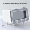 apott Retro TV Tissue Box Facial Dispenser Cover Holder with Phone Stand Innovative Table Centerpiece for Bedroom Home Office Pink view 2