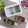 VALINK Spice Box, Wall Mounted Spice Box, Spice Jars, Seasoning jar seasoning box household kitchen storage box salt jar seasoning bottle view 3