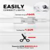 Shine Decor LED Rope Lights AC 120V, Connectable & Cuttable Dotless 120LEDs/M Eco Neon Strip Lighting, ETL IP65 Waterproof & Weather-Resistant for Home Commercial, 8x16mm, 2600K Warm White, 82FT view 3