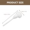 GANAZONO Brush Brush 5PCS Swab Brush Bowl Swab Bathroom Cleaning Brushes Cleaners Bathtub Cleaning Tools White Toliet. Brush Bowl Brush view 3