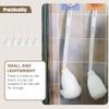 GANAZONO Brush Brush 5PCS Swab Brush Bowl Swab Bathroom Cleaning Brushes Cleaners Bathtub Cleaning Tools White Toliet. Brush Bowl Brush view 4