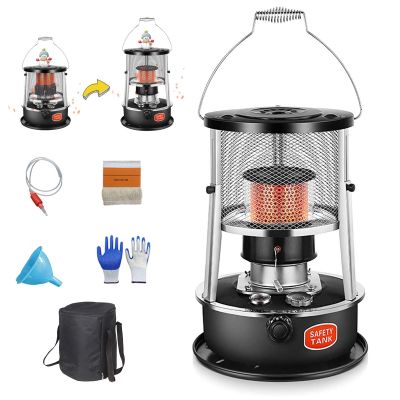 4.5L Kerosene Stove Heater, Stainless Steel Indoor Heater Non Electric,Efficient Kerosene Heaters with Portable Handle,for Boiling Water Heating Cooking