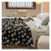 Bannr Blanket Queen Size Jacquard Cashmere Blanket Style Cherry Strawberry Super Soft Warm Blankets Travel Pillows (Color : B, Size : 150x200cm) view 1