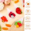 Gandeer 400 Pcs 4 Inch Plastic Appetizer Spoons Tasting Disposable Mini Appetizer Plates Tear Drop Serving Dessert Teardrop Asian Spoon for Party Dessert Dishes Catering(White) view 2