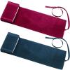 Zhengmy 2 Pieces Tarot Card Velvet Wrap Spread Cloth Pouch Bags Deck Storage Holder for Oracle Playing Cards view 1