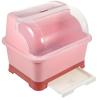 Luxshiny Tableware Drainer Box Lid Kitchen Dish Drying Rack Cutlery Organizer Chopsticks Holder Multifunctional Dish Drainer Style view 1