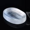 100% Natural Selenite Bowl Plate Carved Quartz Crystal Grid Fengshui Quartz Mineral Home Decora Gift1PC view 1