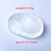 100% Natural Selenite Bowl Plate Carved Quartz Crystal Grid Fengshui Quartz Mineral Home Decora Gift1PC view 3