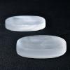 100% Natural Selenite Bowl Plate Carved Quartz Crystal Grid Fengshui Quartz Mineral Home Decora Gift1PC view 4