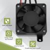 Health Gear Heater with Fan, 110V Heater with Fan, Mini Air Heated Constant Temperature Insulation Thermistor Heater with Fan(12W Fan 250W) view 4