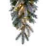 Vickerman 48" Frosted Douglas Fir Artificial Teardrop with Warm White LED Lights. view 3