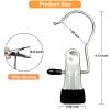 Boot Hangers for Closet, 100 Pack Hanging Clips Hook Clothes Pins for Laundry, Hanger Clips Towel Clips Boot Organizer for Home and Travel, Clothespins Clip Hangers for Pants Hats Socks Gloves view 2