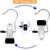 Boot Hangers for Closet, 100 Pack Hanging Clips Hook Clothes Pins for Laundry, Hanger Clips Towel Clips Boot Organizer for Home and Travel, Clothespins Clip Hangers for Pants Hats Socks Gloves view 3