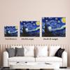 A&T ARTWORK The Starry Night by Vincent Van Gogh. The World Classic Art Reproductions, Giclee Canvas Prints Wall Art for Home Decor,30X36x1.5 inches view 2