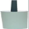 NIUBB Toilet Brush and Holder Exquisite Plastic Toilet Brush Thick Brush Head Household Cleaning Toilet Brush Simple and Practical Deep Cleaning Every Corner (Color : B) view 1