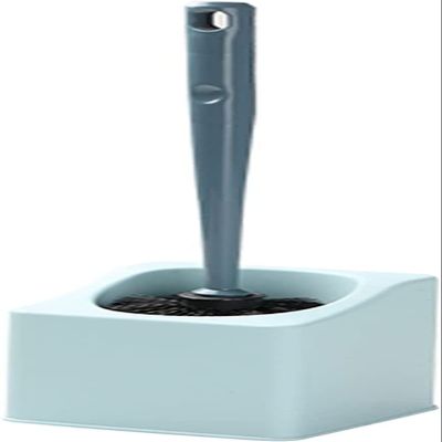 NIUBB Toilet Brush and Holder Toilet Brush and Holder 2 Pack Toilet Bowl Brush with Long and Large Handle for Bathroom Cleaner Brush Toilet Holder Deep Cleaning Every Corner (Color : C)