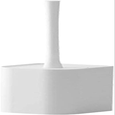 NIUBB Toilet Brush and Holder Punch-Free Toilet Brush Set Cleaning Toilet Brush Long Handle with Cover Wall-Mounted Bathroom Cleaning Toilet Bowl Brush Deep Cleaning Every Corner (Color : OneColor)