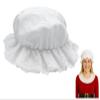 Nicky Bigs Novelties Adult White Mob Hat - Granny Bonnet Mop Hats - Colonial Pilgrim Pioneer Cap - Halloween Christmas Costume Accessory, One Size view 1
