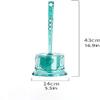 NIUBB Toilet Brush and Holder Toilet Brushes with Long Handle and Holder Home Toilet Bowl Cleaner Brush with Toilet Holder Bathroom Toilet Bowl Brush Set Compact Storage Deep Cleaning Every Corner view 2