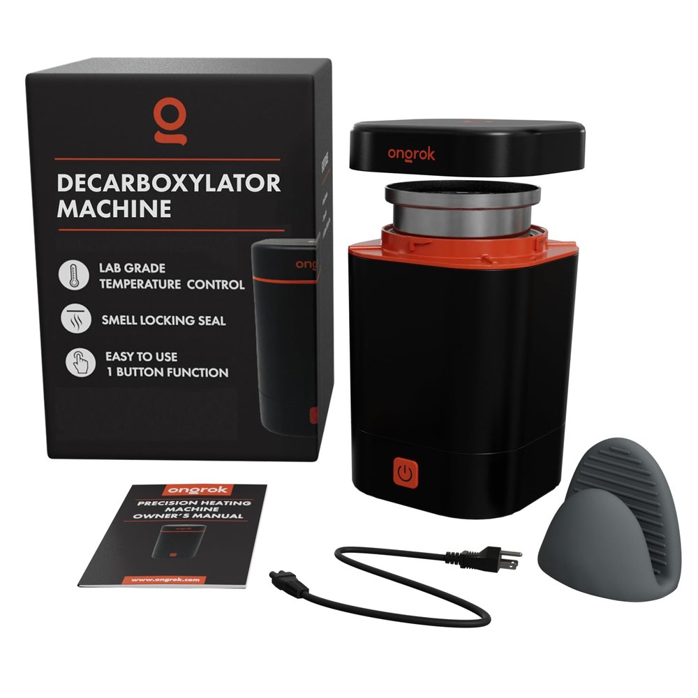 ONGROK Decarboxylator Machine for, Easy to Use and Beginner Friendly, Herb Decarb Box Appliance