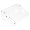 Acrylic Tray System for Displaying Products at Home, in Stores, or at Tradeshows, Three Tiers of Trays with Either One Compartment or Six Compartments (Quantity 1) (1) view 1