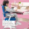GIZNXBA Kids' Desk Chair Child Computer Desk Chair, Ergonomic Growing Study Chair, Kids Task Chair with Arms, Height and Depth Adjustment, for Children Aged 3-18 (Color : /Light Blue) view 4