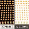 Glow in The Dark Stars Decals Decor 633 Pcs Luminous Dot Stars, 3D Starry Stars Glow in The Dark Stickers for Ceiling or Wall and Bedroom Dcor view 3