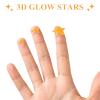Glow in The Dark Stars Decals Decor 633 Pcs Luminous Dot Stars, 3D Starry Stars Glow in The Dark Stickers for Ceiling or Wall and Bedroom Dcor view 4