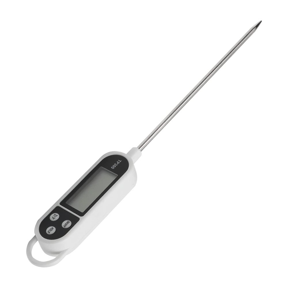 Jutagoss 1Pcs Digital Meat Thermometer Candy Cooking Thermometer, Instant Read Kitchen Cooking Thermometer for BBQ Grill, Oil, Milk, Bath Water, Deep Fry, Candle Temperature -50-300?.5 ?