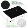 4 Pack Air Filter Replacement for Fellowes AeraMax 290/300/DX95 Purifiers and HF-300/AP-300PH, Fits Part# 9287201 & 9324201, 4 Filter and 4 Carbon Filter view 2