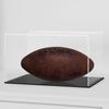 SVENJBB Acrylic Display Case, Acrylic Boxe for Display, Clear Display Cases with Matte Black Base and Lid for Football, Car Model and Figures, 12x8x8 Inch view 1
