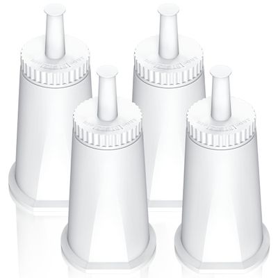 4 Pack Replacement Water Filter for Breville Espresso Machine Barista Touch Bes880, Barista Pro BES878, Oracle Touch BES990, Oracle BES980, Dual Boiler BES920 Bambino ClaroSwiss Sage by Funmit