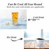 oFloral Compass Coasters for Drinks Pointer Direction Nautical Adventure Cups Place Mats for Home Decor Set of 2, 4 Inch view 3