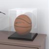 CRMPro Clear Acrylic Display Case with Black Velvet Base, Dust-Proof Acrylic Showcase, Cube Counter-Tops Box for Large Collectibles (11x11x11 inch) view 1