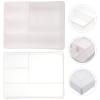 Operitacx 2pcs Stackable Drawer Organizer Cases and Household Storage for Desk Office and Home Use Material for Sundries and Stationery Organization view 2
