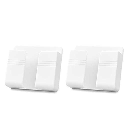 AnThien New Wall Mounted Storage Box Remote Control Mounted Mobile Phone Plug Wall Holder Charging Multifunction Holder Stand